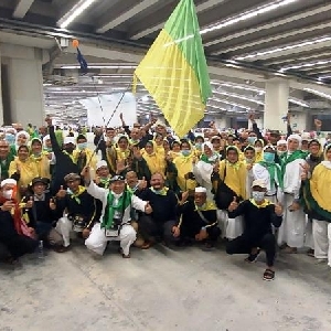 Yayasan Sosial, Haji dan Pendidikan SUASANA DI JAMARAT